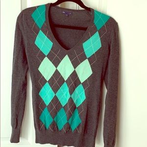 Argyle sweater-GAP